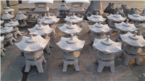 Yukimi Type Lanterns,Japan Rokkaku Yukimi,Japanese Style Lamps,Garden