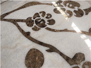 Custom Design 10 Feet Round Medallions for Floor
