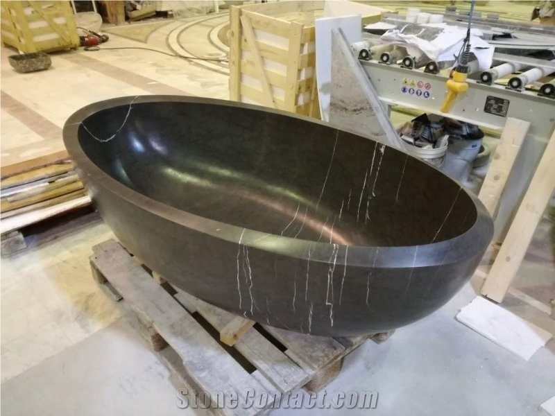 Custom Made Marble Freestanding Bathtub Marble Classic Bathtub