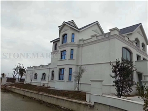 Exterior Wall Cladding China White Pearl Granite Tiles Panel,Walling