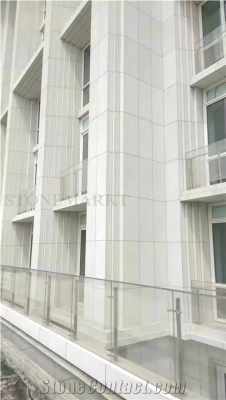 Exterior Wall Cladding China White Pearl Granite Tiles Panel,Walling
