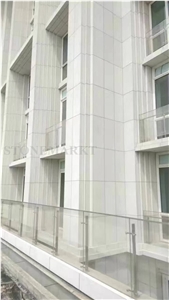 Exterior Wall Cladding China White Pearl Granite Tiles Panel,Walling