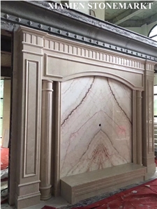 Rainbow Onyx Translucent Stone Interior Walling Panel Bookmatched Slab