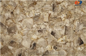 Ice Cloudy Semiprecious Stone Lighting Gemstone Tiles & Slabs