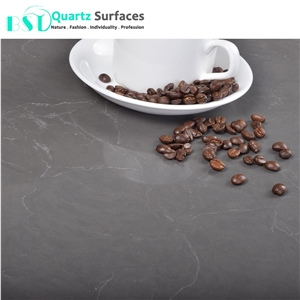 Elegant Carrara Misty Grey Quartz Countertop