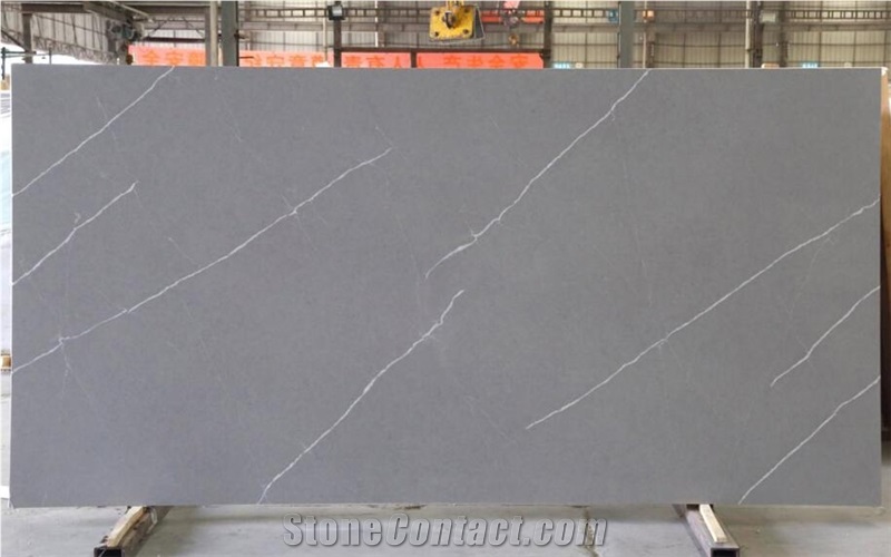 Grey Marquina 20mm Quartz Stone Slabs