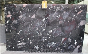 Mosaic Granite Polished Slab,Tiles, New Black Marinace Granite