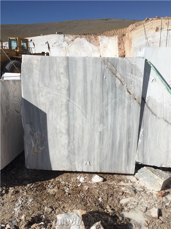 Panda White Marble Block, Turkey White Marble