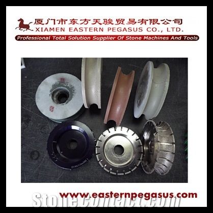 Diamond Stone Profile and Grinding Wheels, Polishing Wheels