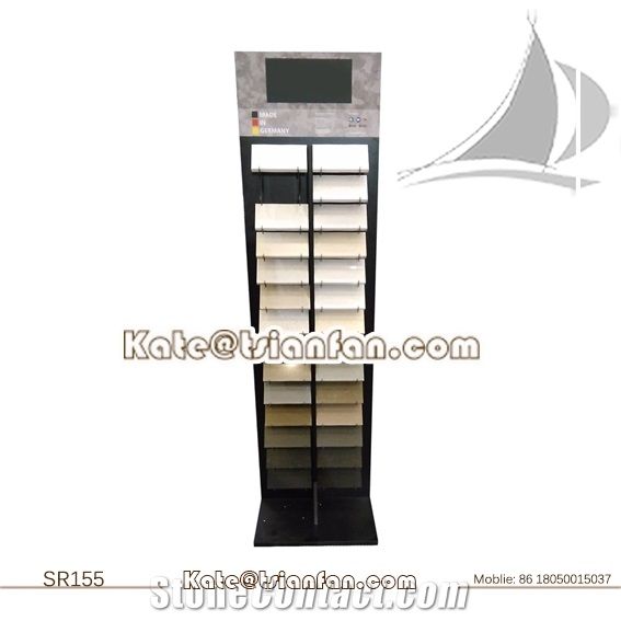 Sr155-Marble And Granite Stone Sample Display Stand