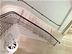 French Limestone Stairs, Steps with Pierre De Limeyrat