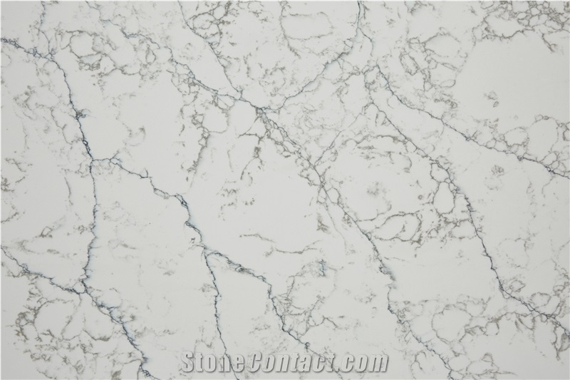 Grey Quartz White Attica10 Vm-17217913 Quartz Tiles&Slabs Flooring