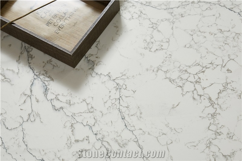 Grey Quartz White Attica10 Vm-17217913 Quartz Tiles&Slabs Flooring