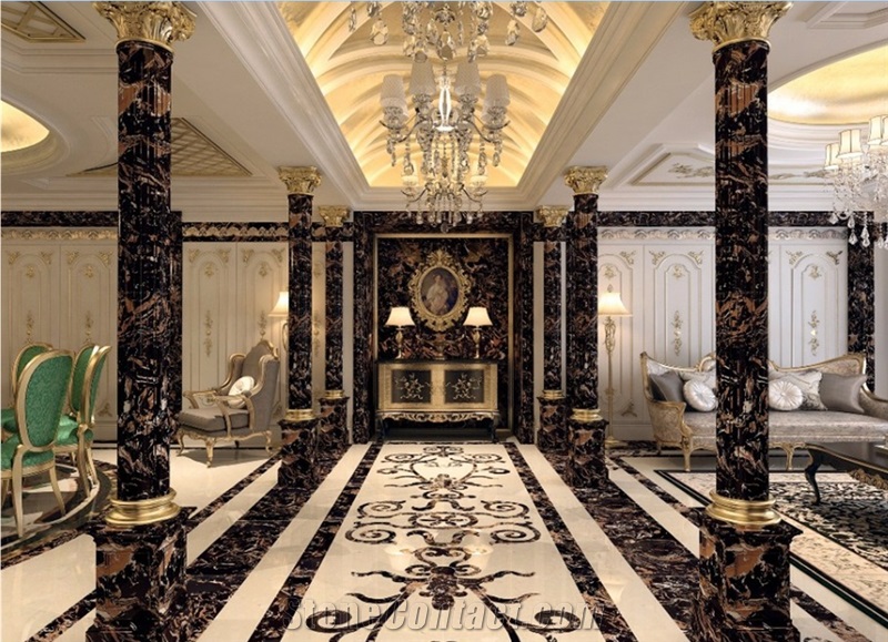 Ls-E007 Portoro / Artificial Stone Tiles & Slabs