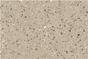 Ls-E009 Light Grey Artificial Stone Slabs&Tiles Flooring