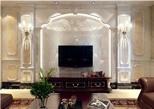 Ls-J004 Clouds Jade / Artificial Stone Tiles & Slabs
