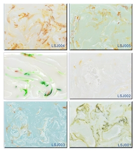 Ls-J004 Clouds Jade / Artificial Stone Tiles & Slabs