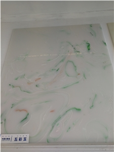 Ls-J006 Colourful Jade / Artificial Stone Tiles & Slabs