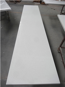 White Mirroor Fleck Quartz-Countertop Bench Tops Kitchen Top