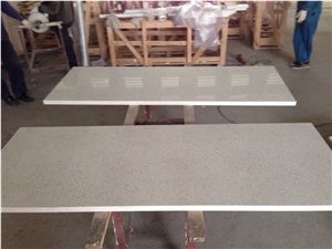 White Mirror Fleck Quartz-P005-Countertop Kitchen Tops Worktops