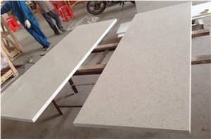 White Mirror Fleck Quartz-P005-Countertop Kitchen Tops Worktops