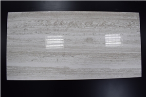 Chinese White Polished Wooden Price Serpegiante Marble Slab