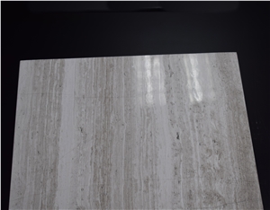 Chinese White Polished Wooden Price Serpegiante Marble Slab