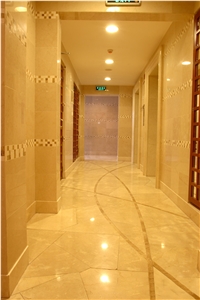 Classico Yellow Patara Beige Cream Galala Cremy Marble Slab Tile