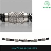Sintered Diamond Wire Saw Beads Vacuum Brazed for Quarry Profilie