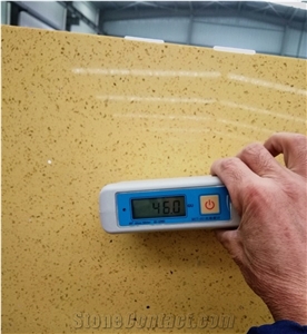 Yellow Illumin-No.1330 Yellow Mirro /Artificial Quartz