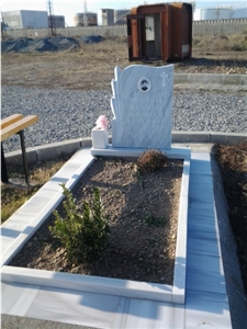 Mura White Marble Monuments