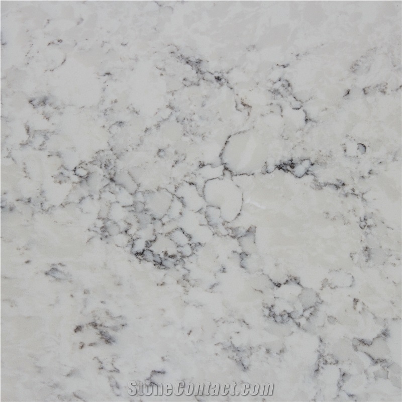 Big Gray Quartz, China Artificial Engineered Stone Slabs, Tiles