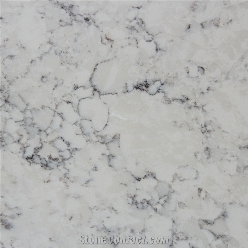 Big Gray Quartz, China Artificial Engineered Stone Slabs, Tiles