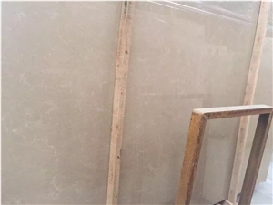 Cream New Royal Botticino Marble Polished Big Slabs, Cut-To-Size Tiles