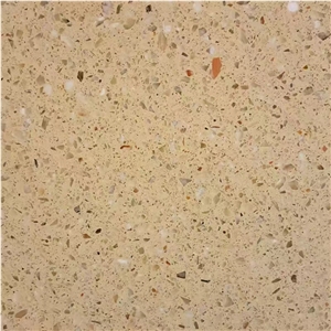 Dark Beige Terrazzo Stone Tiles, Artificial Stone, Wall/Floor,Tm002b