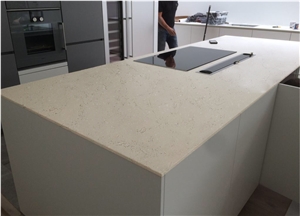 London Grey Quartz Stone Customized Kitchen Countertops & Worktops