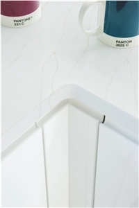 Mantua Quartz Stone Customized Kitchen Countertops, Worktops