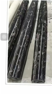 Natural China Century Black Ice Flower Marble Project Wall/Floor Tiles