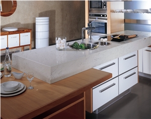 Niagara Quartz Stone Customized Kitchen Countertops & Worktops