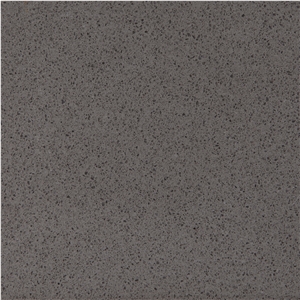 Pure Grey Quartz China Artificial Engineered Stone Slabs & Tiles