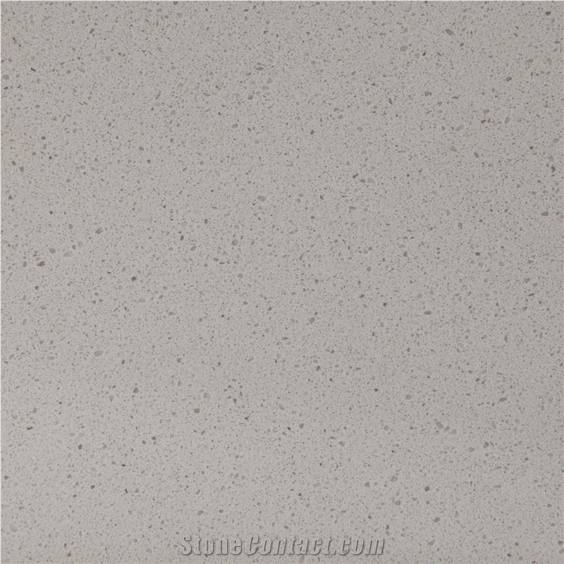 Raven Cinza Quartz China Artificial Engineered Stone Slabs & Tiles