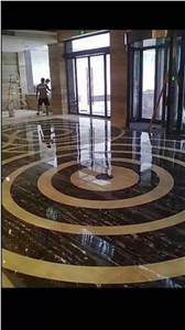 Silver White Dragon,Silver Portoro Marble Floor/Wall Cut-To-Size Tiles