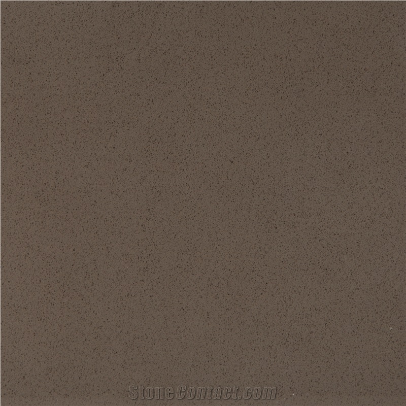 Unsui Cafe Brown Quartz Artificial Engineered Stone Big Slabs, Tiles
