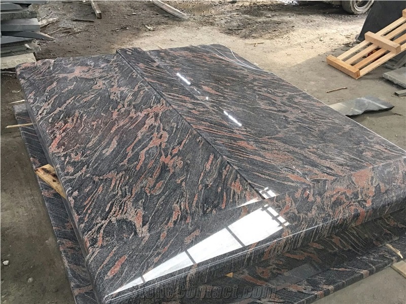 China Aurora Granite Western Style Tombstone