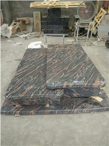 China Aurora Granite Western Style Tombstone