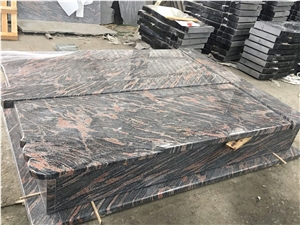 China Aurora Granite Western Style Tombstone