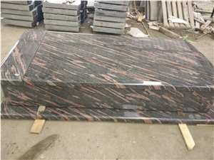 China Aurora Granite Western Style Tombstone