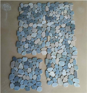 P014 Yellow Slate Mosaic for Wall and Paving