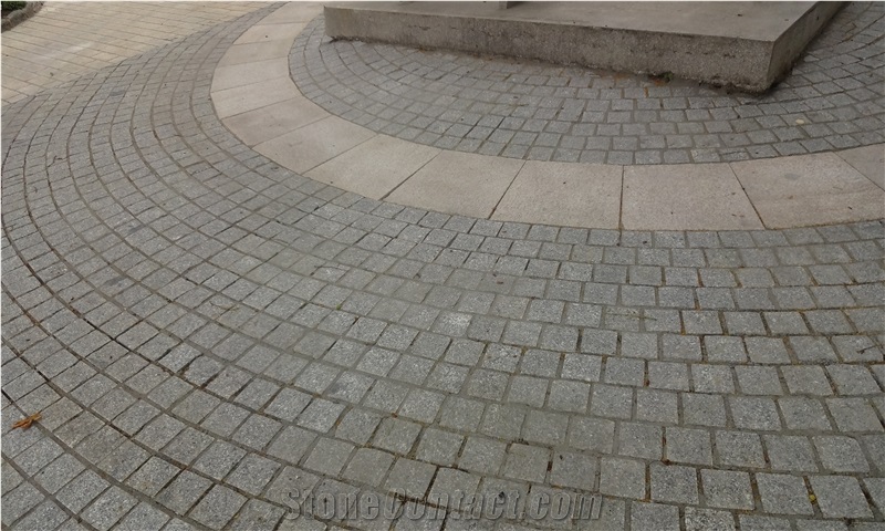 Krin Grey Granite Cubes, Cube Stones & Pavers