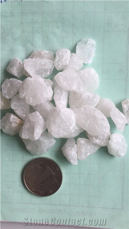 Natural Quartzite White Gravels